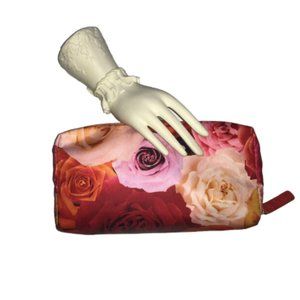 Sonia Kashuk Roses Pattern Cosmetic Bag